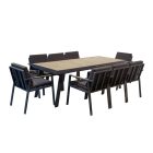 Higold Nofi étkező - 8 személyes, fekete