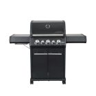 Santos gázgrill - S-318, All Black forgatónyárssal, szilikonlappal