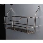 Santos gázgrill - S-418, fekete-rozsdamentes acél, forgatónyárssal, szilikonlappal
