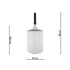 Santos rozsdamentes acél pizzaszervírozó