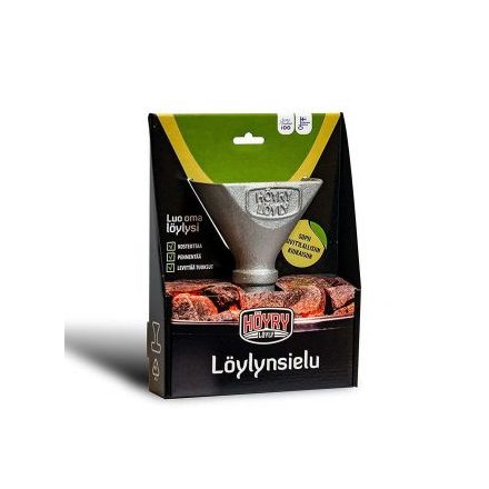 HöyryLöyly Basic eredeti finn gőzölögtető edény szaunakályhákhoz, szürke