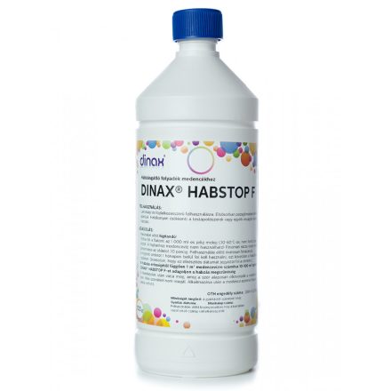 Dinax HabStop F habzásgátló folyadék 0,5 liter - Aura Hidromasszázs Stúdió Veszprém