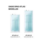 Oasis Spas Atlas 6.0 ellenáramoltató medence