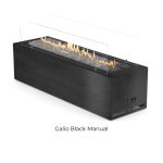 Planika Galio Manual kültéri gázkandalló