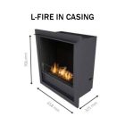 Planika L-Fire beltéri etanolos kandalló