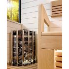 Harvia Glow Corner szaunakályha beépített vezérléssel