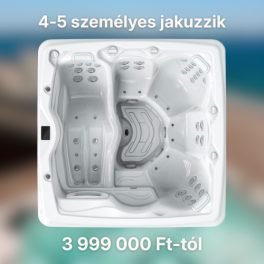 4-5 személyes jakuzzi